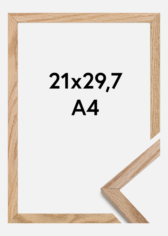 Cadre Chêne 21x29,7 cm (A4)