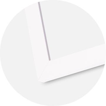 Cadre Deco Verre acrylique Blanc 18x24 cm