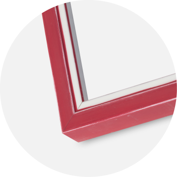 Cadre Diana Verre acrylique Rouge 50x70 cm