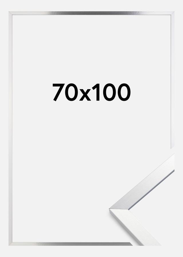 Cadre Trendy Verre Acrylique Argent 70x100 cm