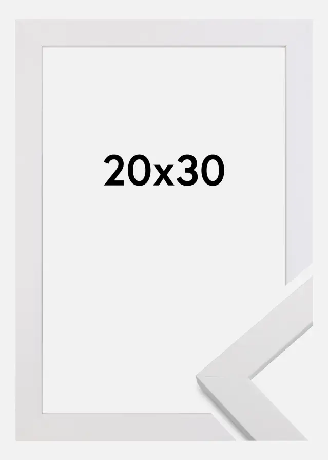 Cadre White Wood 20x30 cm