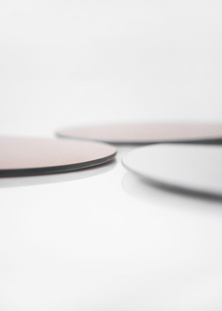 Miroir Set Orange, Rose Gold & Clear - 3 unités