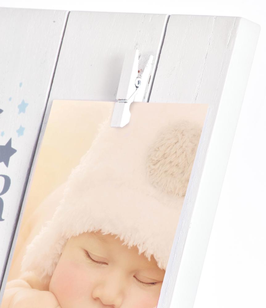 Baby Little Star Blue Clipper Frame Blue