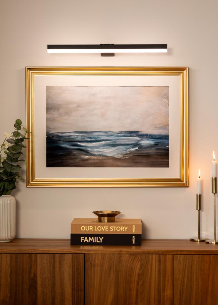 KAILA Radiate Éclairage de Tableau à Piles 55 cm - Noir