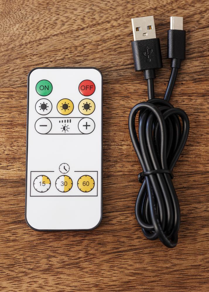 KAILA Brilliance Cadre Trompe L’œil À Piles 80 cm - Or