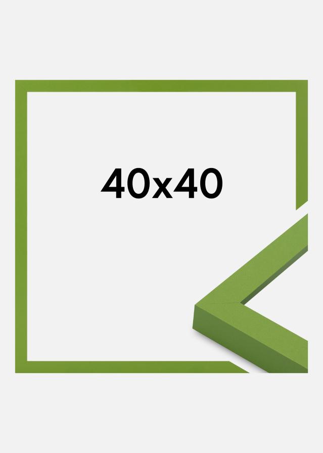 Cadre Selection Verre Acrylique Lime Green 40x40 cm