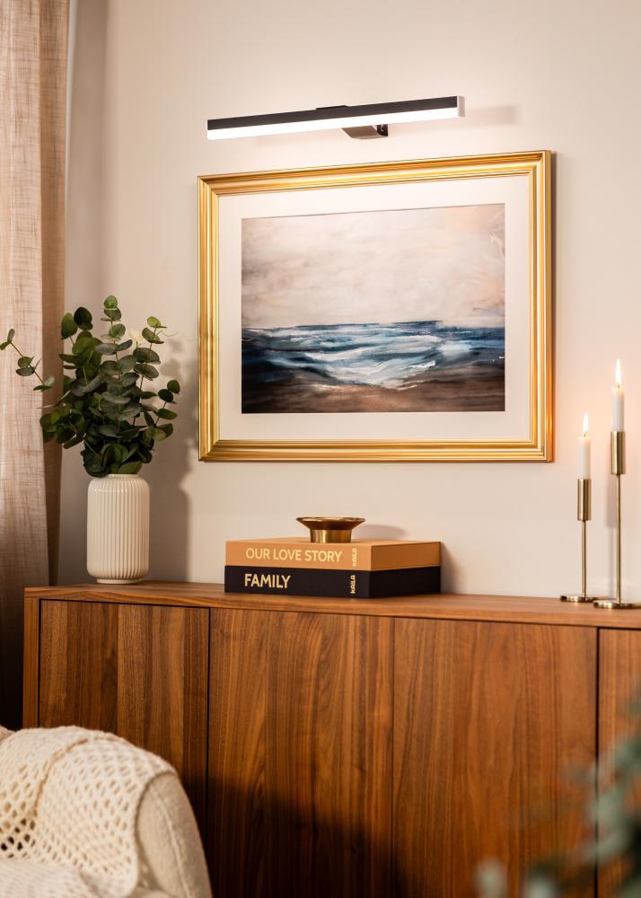 KAILA Radiate Éclairage de Tableau à Piles 55 cm - Noir