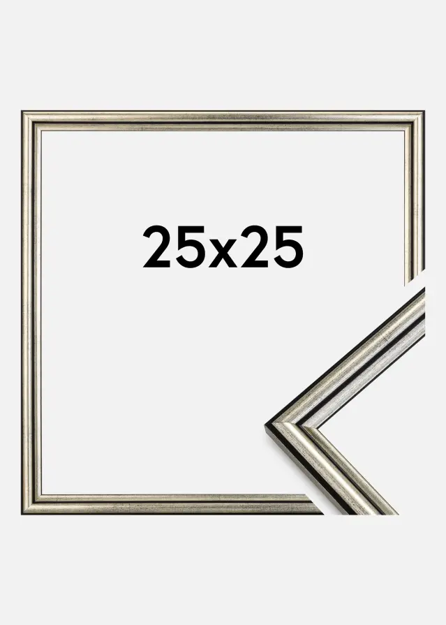 Cadre Horndal Verre Acrylique Argent 25x25 cm