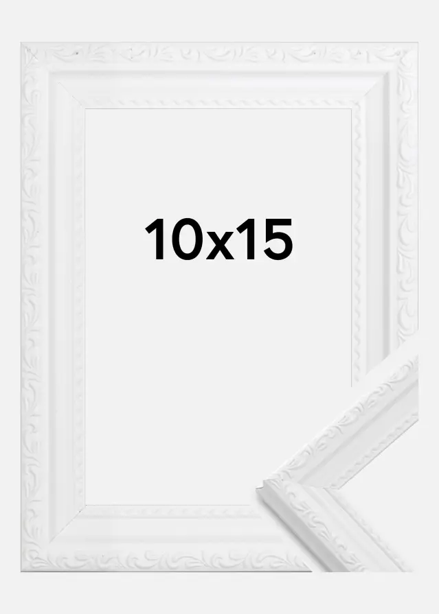 Cadre Abisko Blanc 10x15 cm