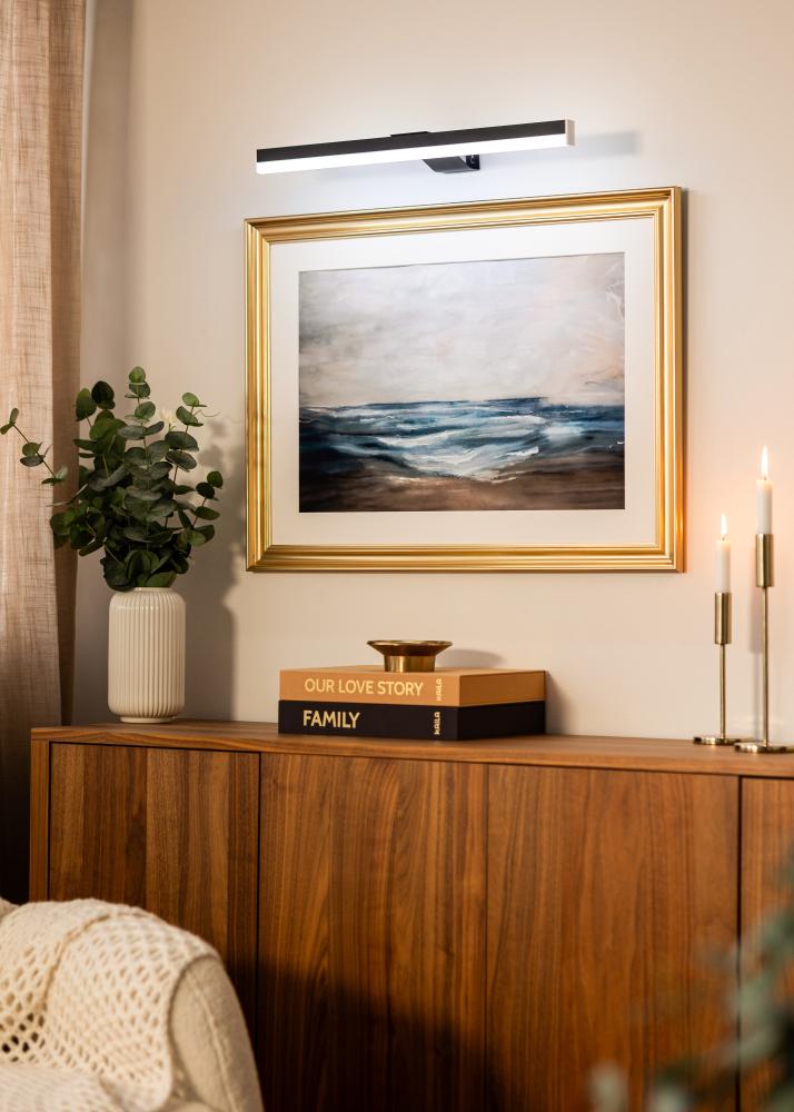 KAILA Radiate Éclairage de Tableau à Piles 55 cm - Noir