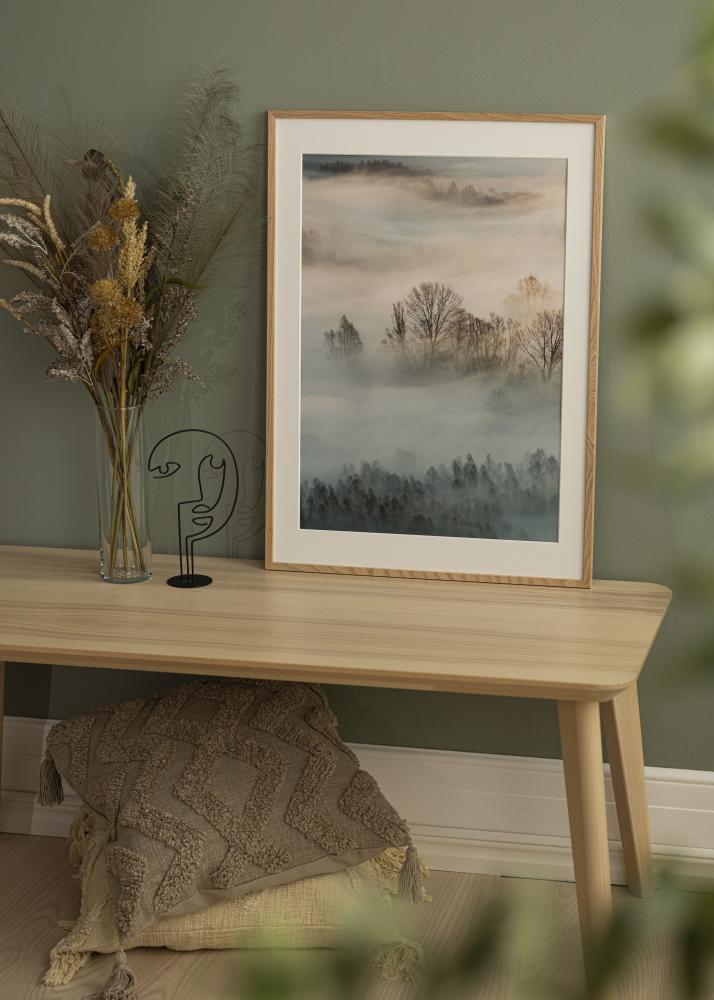 Cadre Oslo Verre Acrylique Chêne 30x40 cm