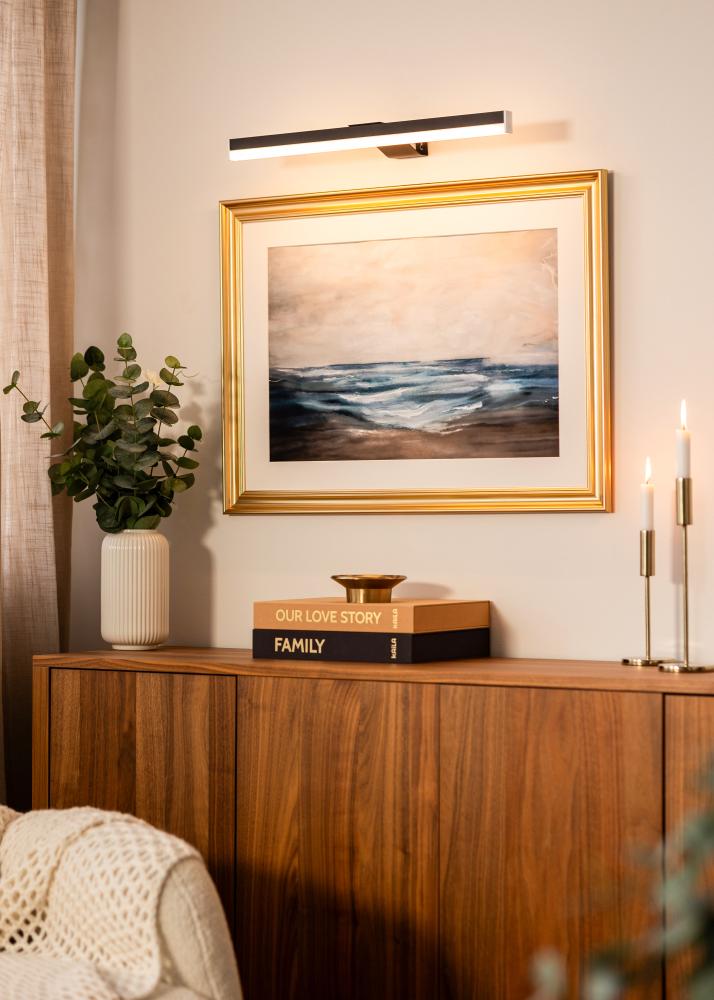 KAILA Radiate Éclairage de Tableau à Piles 55 cm - Noir