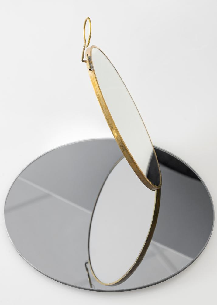 Miroir House Doctor Loop Laiton diamètre 22 cm