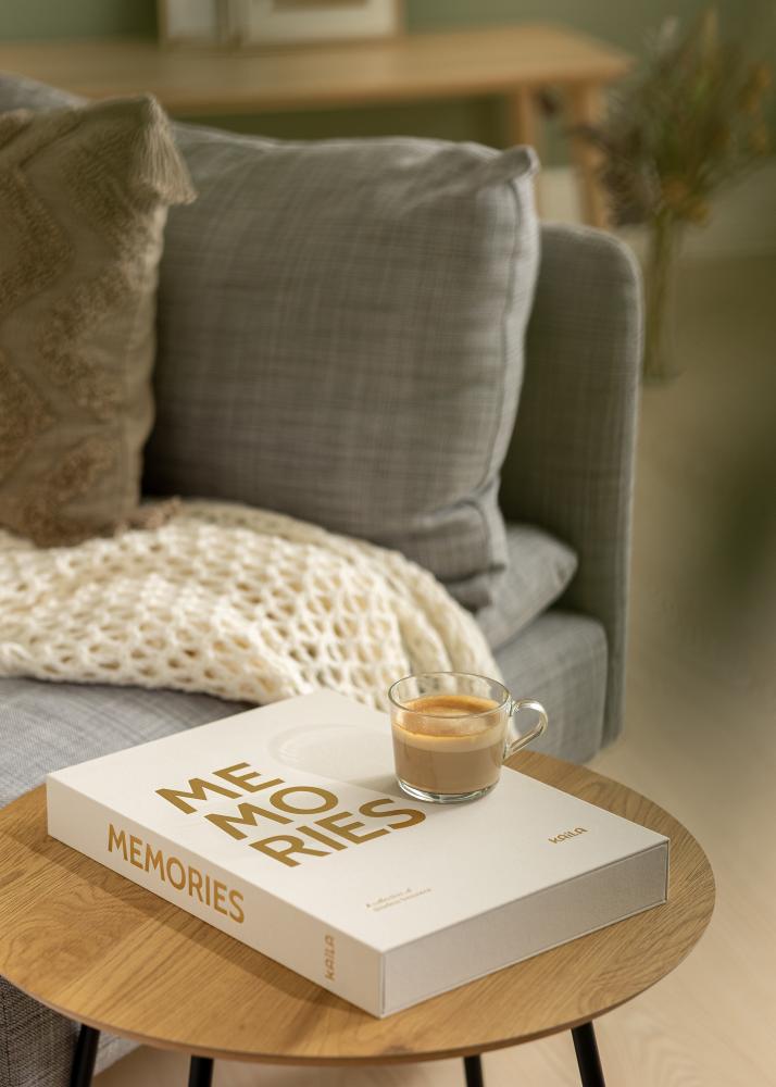 KAILA MEMORIES Warm Grey XL - Coffee Table Photo Album - 60 images en 10x15 cm