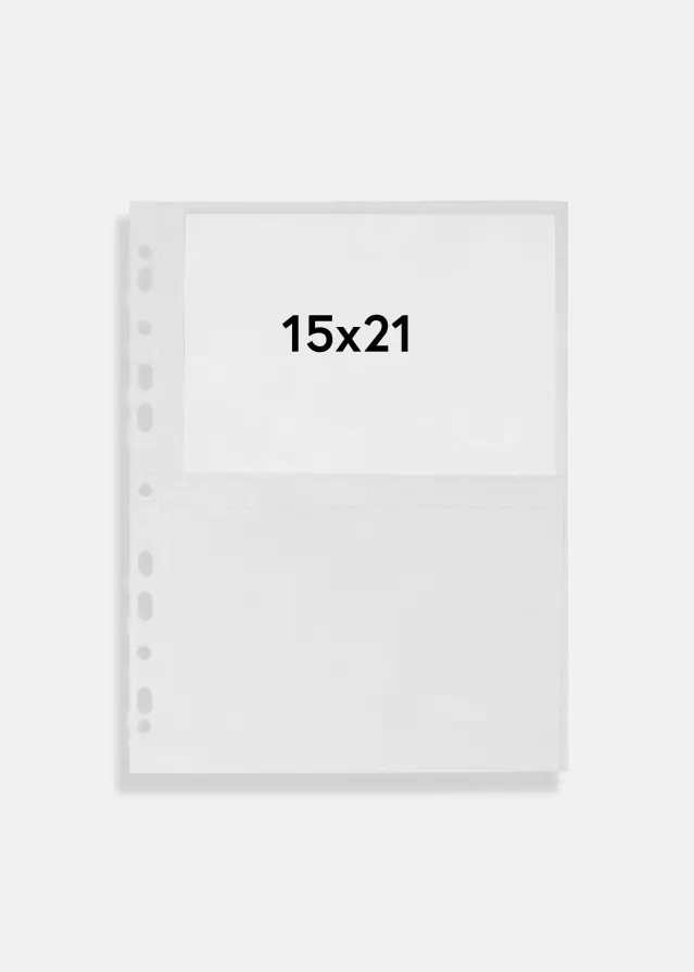 Pochettes photo 15x21 cm Format paysage - lot de 10 -