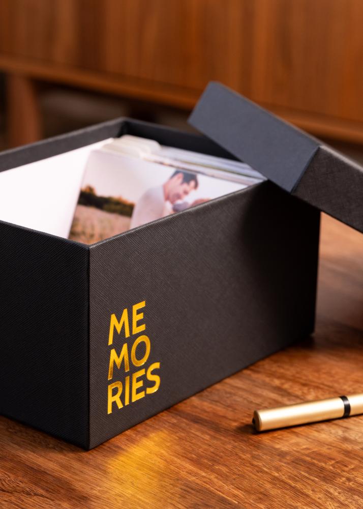 KAILA MEMORIES Boîte à photos (700 images en 10x15 cm) - Noir