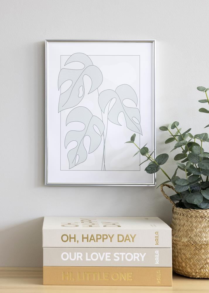 Cadre Hipster Argent 40x60 cm