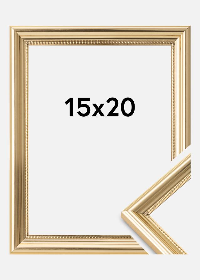 Cadre Gala Verre Acrylique Or 15x20 cm