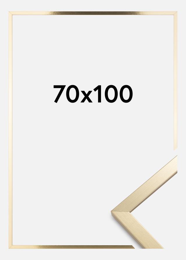Cadre Trendy Verre Acrylique Or 70x100 cm