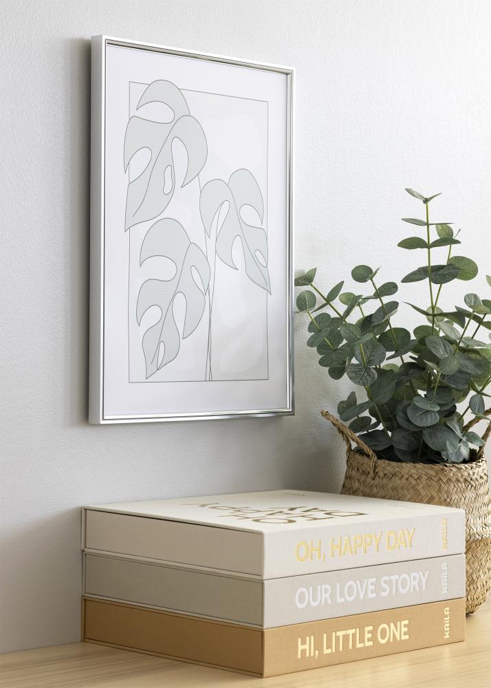 Cadre Hipster Argent 40x60 cm