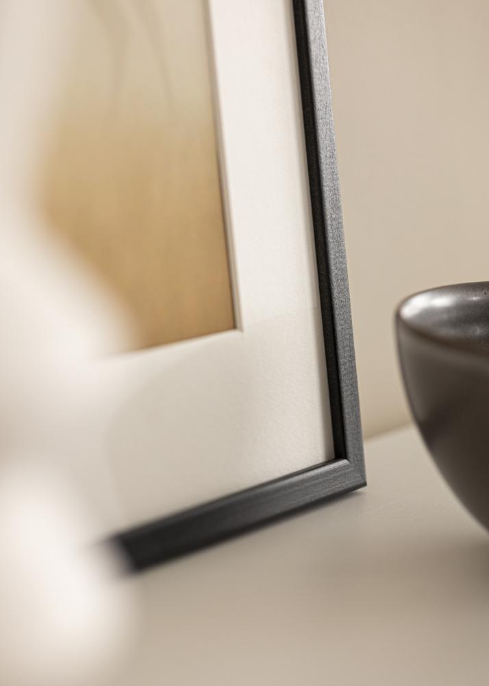 Cadre Kaspar Verre acrylique Noir 25x70 cm