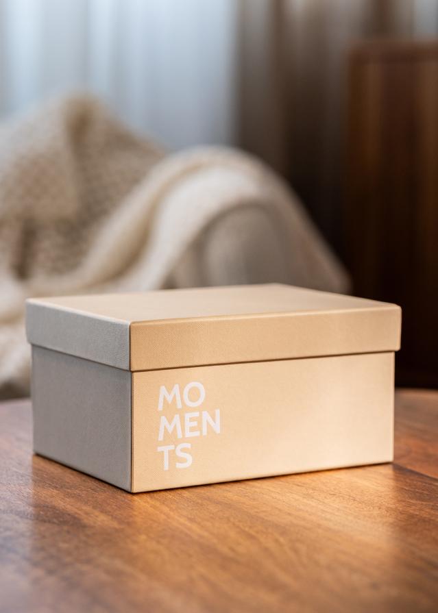 KAILA MOMENTS Boîte à Photos (700 images en 10x15 cm) - Crème