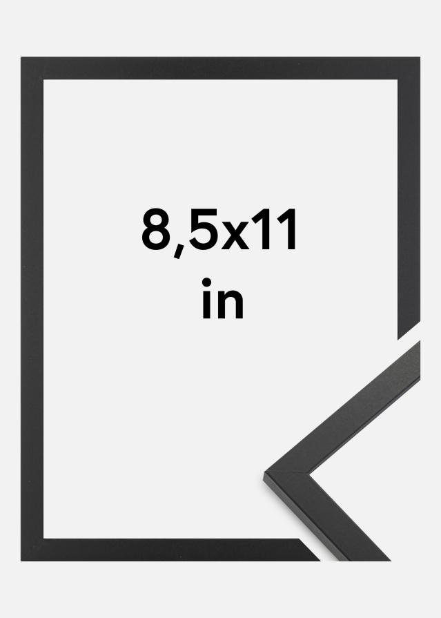 Cadre Trendy Verre Acrylique Noir 8,5x11 inches (21,59x27,94 cm)