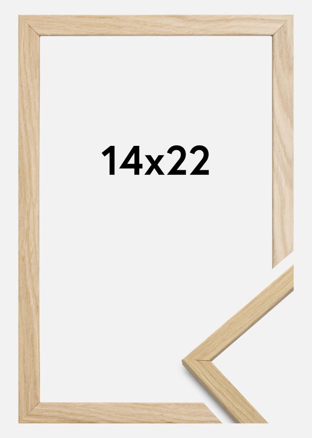 Cadre Edsbyn Verre Acrylique Chêne 14x22 cm