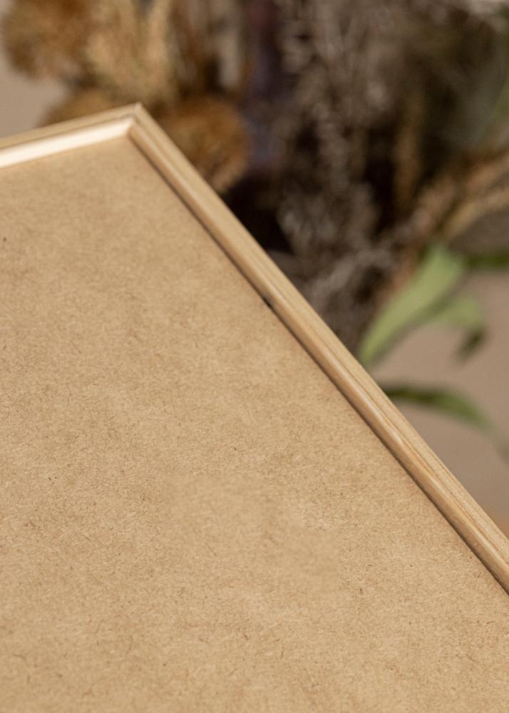 Cadre Galant Chêne 50x60 cm - Passe-partout Noir 14x18 pouces