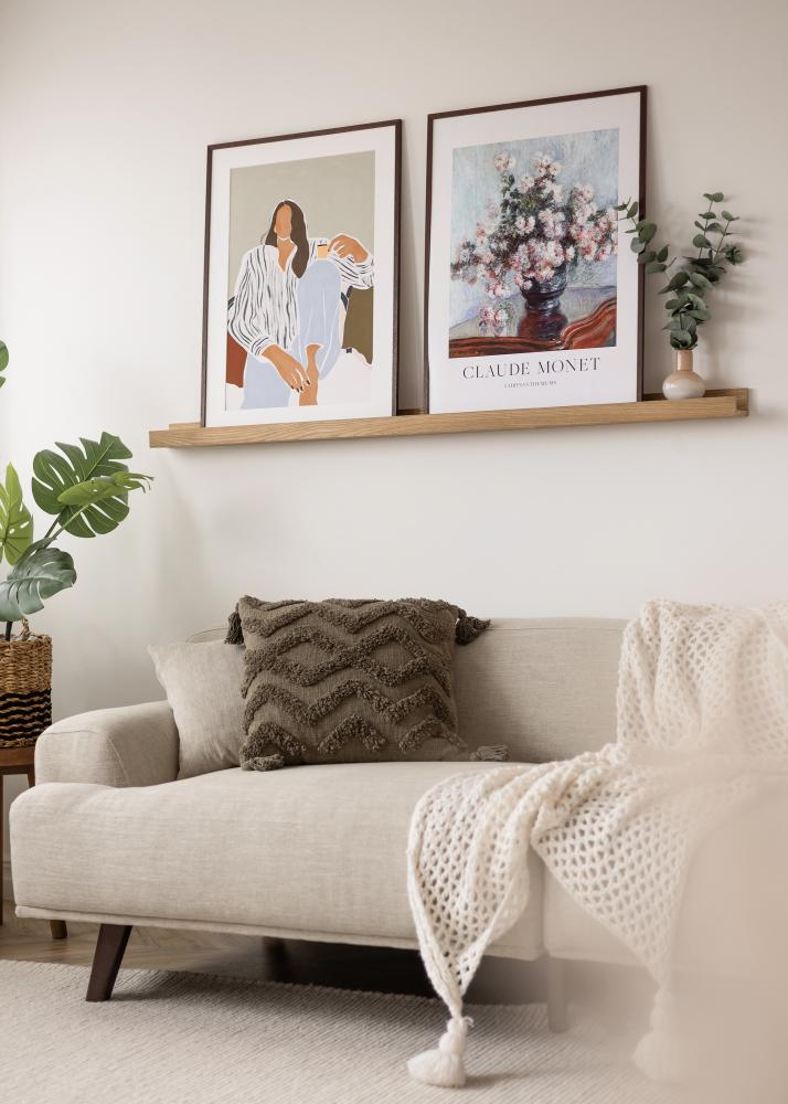 KAILA Étagère Cadre Chêne 140 cm