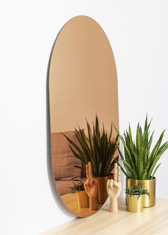 KAILA Miroir Oval Rose Gold 70x100 cm