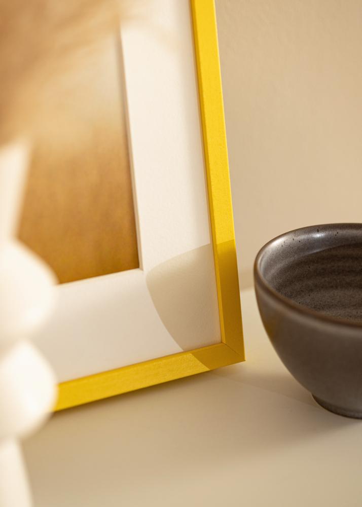 Colorful Verre acrylique Jaune 40x60 cm