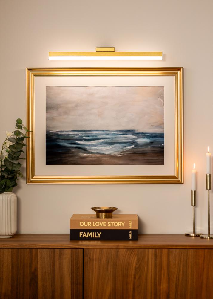 KAILA Glimmer Éclairage de Tableaux à Piles 55 cm - Or