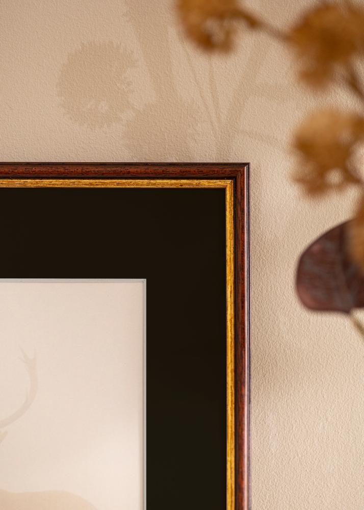 Cadre Horndal Marron 20x30 cm - Passe-partout Noir 15x22 cm