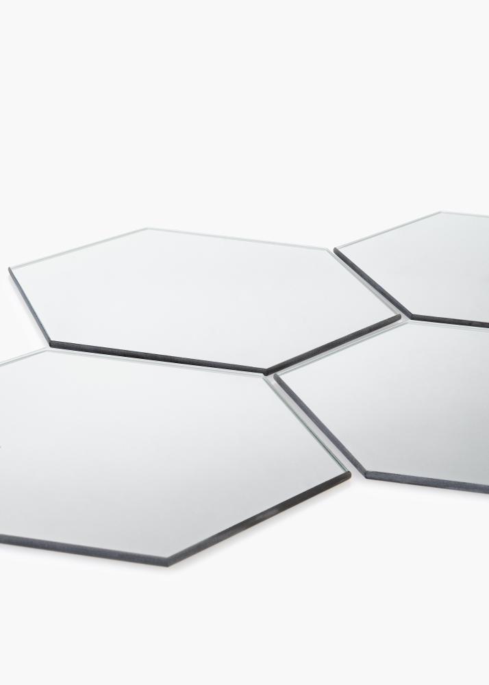 KAILA Miroir Hexagon 18x21 cm - 5-pack