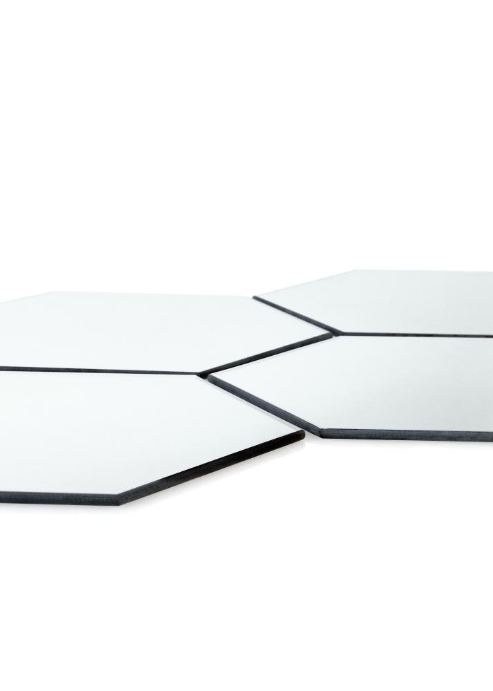 KAILA Miroir Hexagon 18x21 cm - 5-pack
