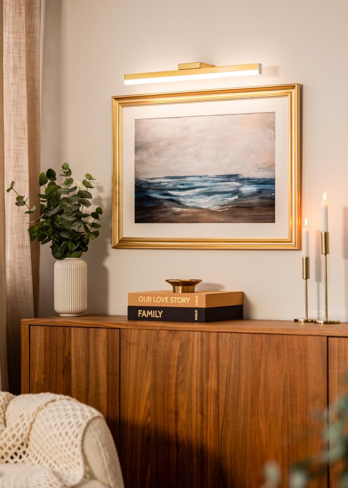 KAILA Glimmer Éclairage de Tableaux à Piles 55 cm - Or