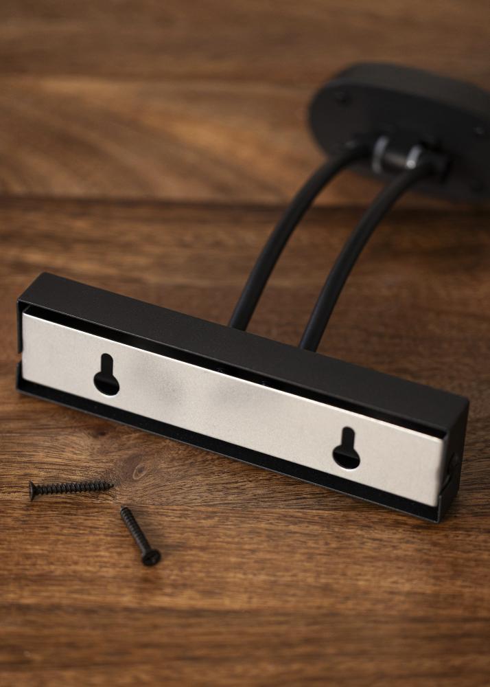 KAILA Lampe Cadre Alimentée par Batterie pour Tableau 32 cm - Noir