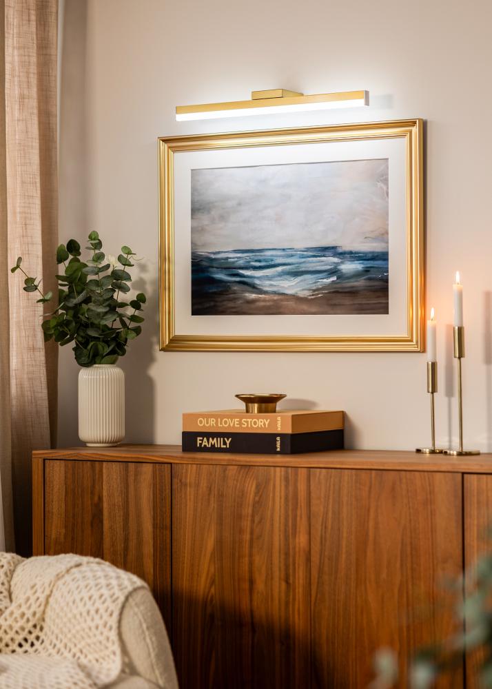 KAILA Glimmer Éclairage de Tableaux à Piles 55 cm - Or