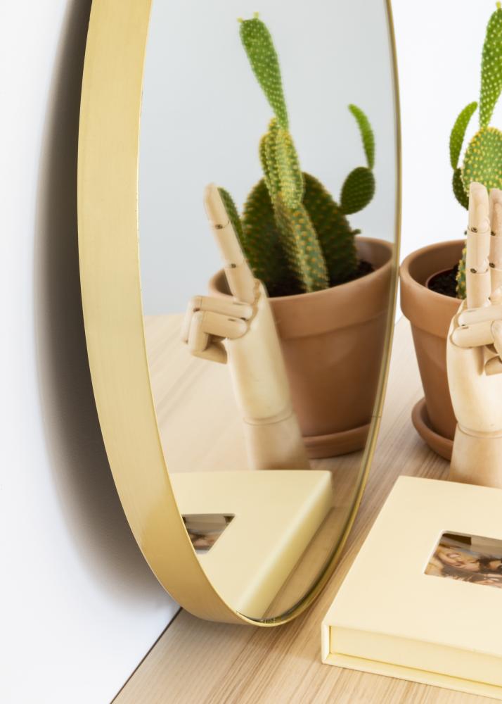 Miroir Vendela Laiton diamètre 50 cm