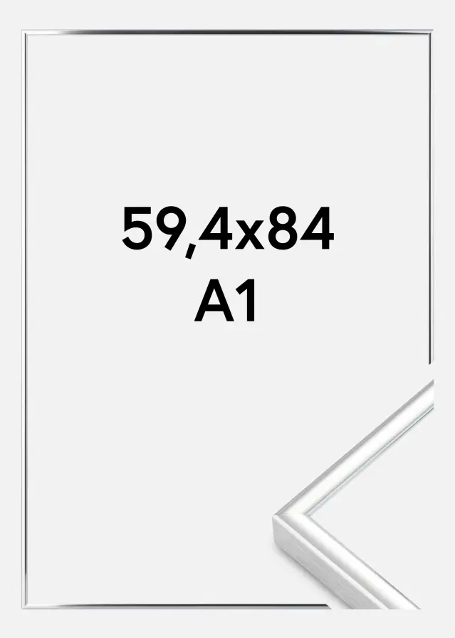 Cadre Nielsen Premium Classic Argent 59,4x84,1 cm (A1)