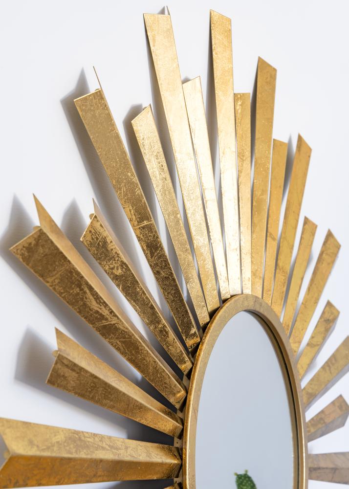 Miroir Selin Or diamètre 81 cm