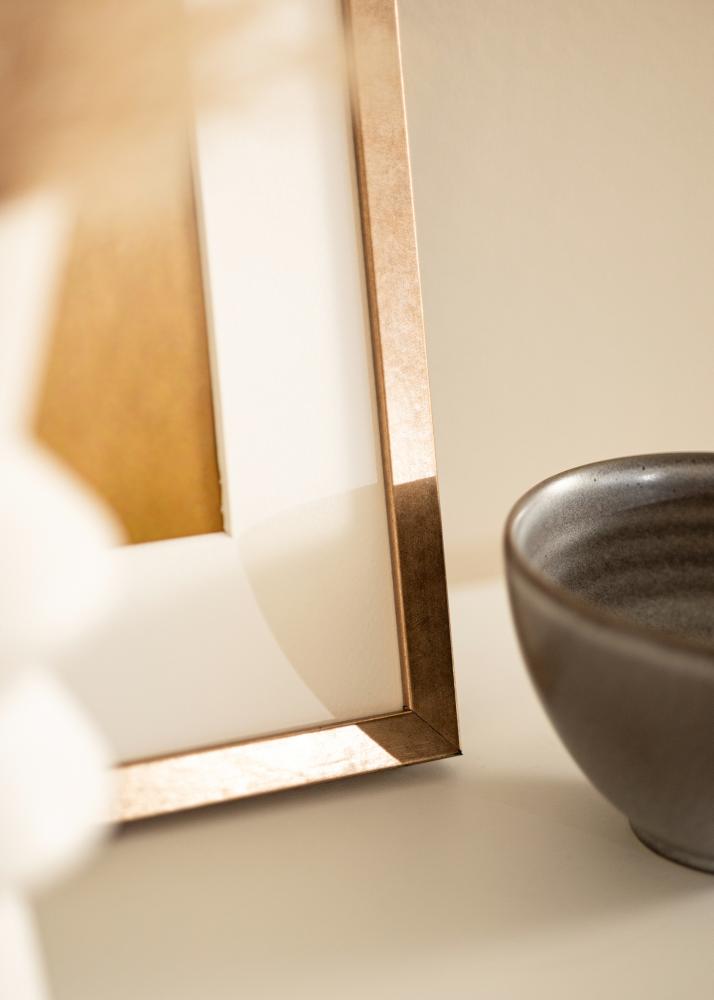 Cadre Ares Verre acrylique Laiton 40x50 cm