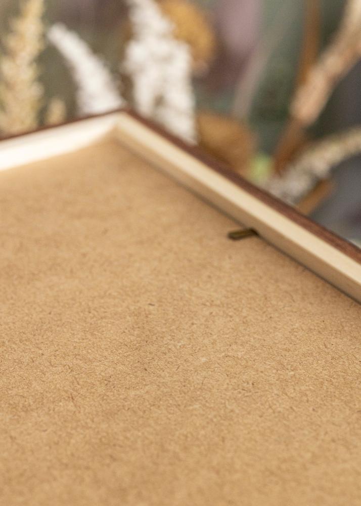 Cadre Stilren Warm Brown 40x50 cm - Passe-partout Noir 29,7x42 cm (A3)
