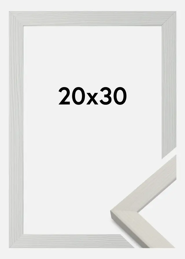 Cadre Fiorito Blanc 20x30 cm