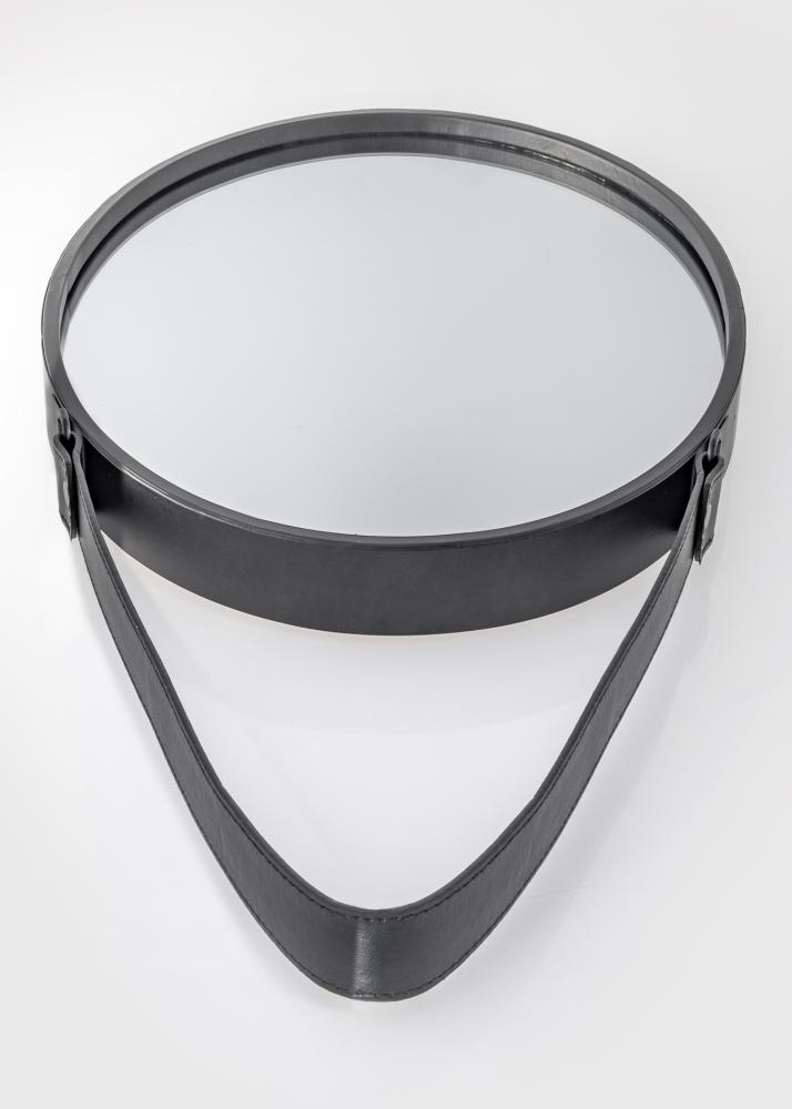 Miroir Lea Noir 35x45 cm