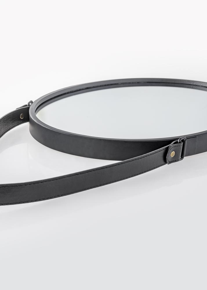 Miroir Lea Noir 35x45 cm