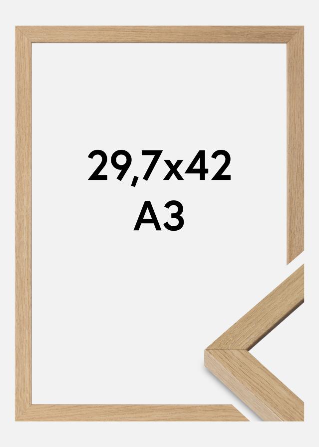 Cadre Hermes Verre acrylique Natural Oak 29,7x42 cm (A3)