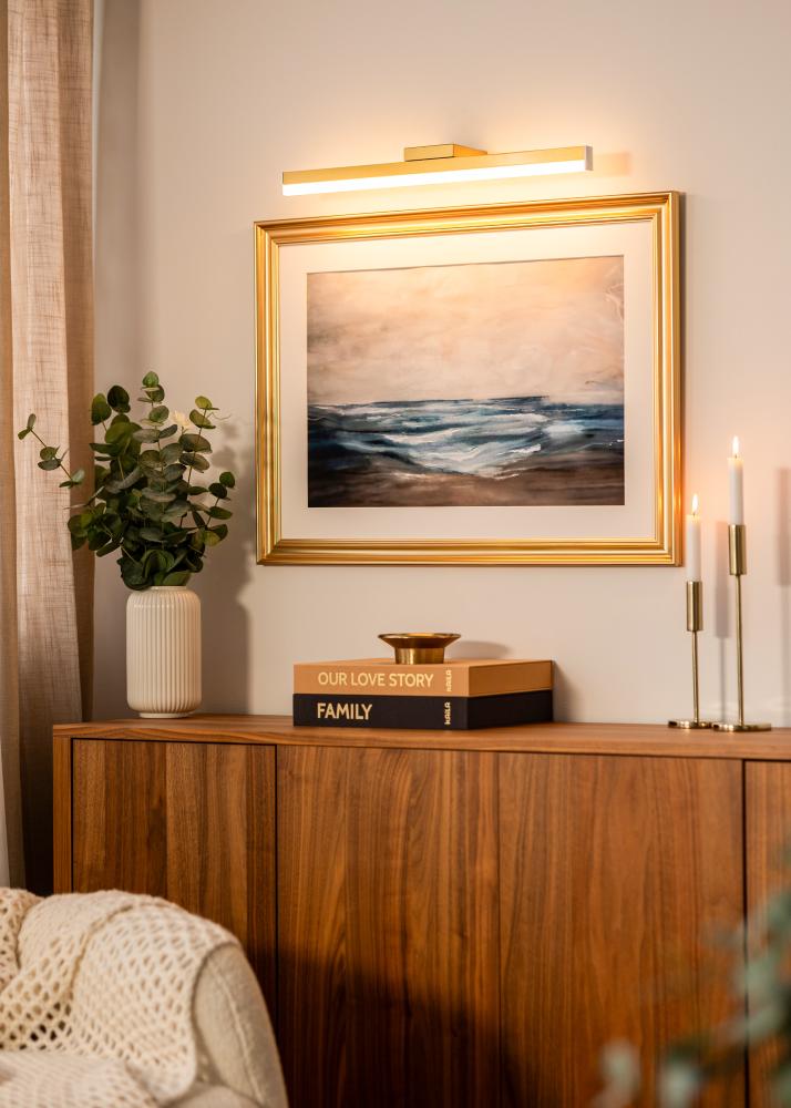 KAILA Glimmer Éclairage de Tableaux à Piles 55 cm - Or