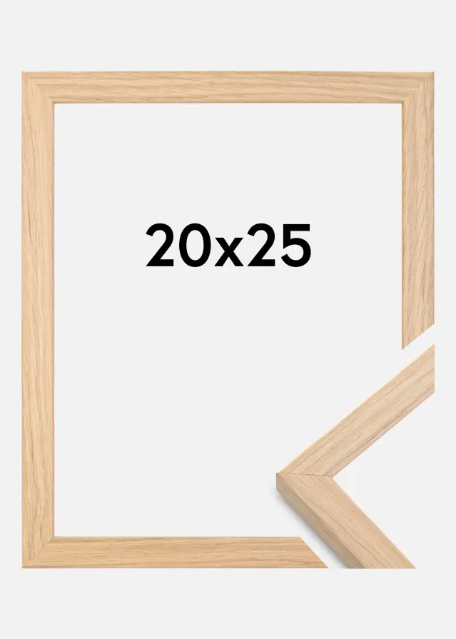 Cadre Grimsåker Verre Acrylique Chêne 20x25 cm